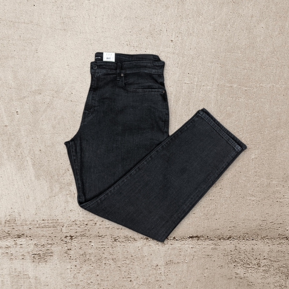 Lucky Brand 223 Black Straight Leg Jeans - Picture 2 of 7